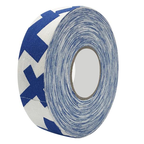 2,5 cm x 25 m jääkiekon suojateippi urheilubadmintonin pylvästyynyt jääkiekkomailateipit sininen plusmerkki