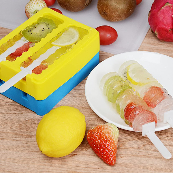 Crafty Glassformstillverkare, Silikon BPA-fria Glassformar För Anpassningsbara Sommarsnacks