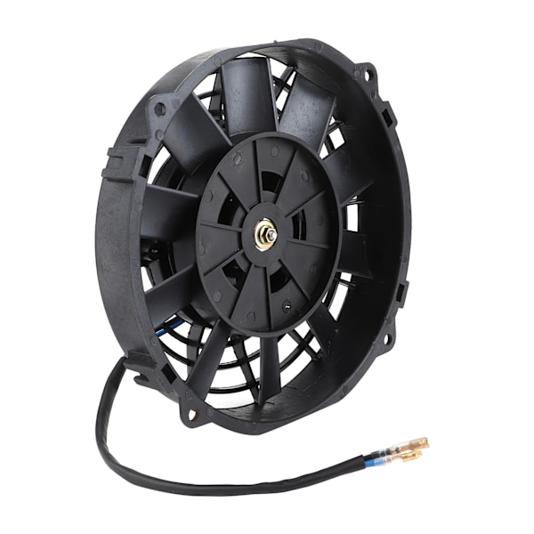 Universell elektrisk fläkt 8 tum för kylare bil kylning luftkonditionering 10 blad 12V 80W 2250 RPM