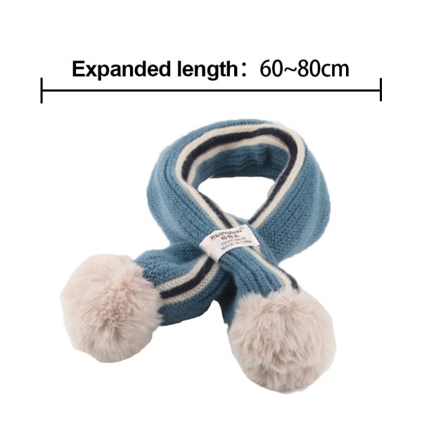 Barn Scarf Pojkar Flickor Vinter Varma Halsdukar Halsvärmare