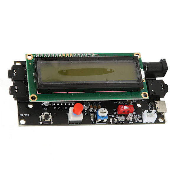 Ham Radio Essential CW Decoder LED-display Morse Code-läsare Översättare för utomhus DC7‑12V 500mA
