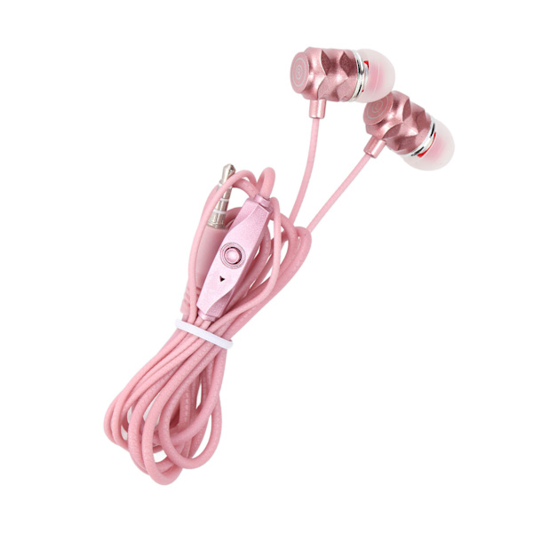 JY‑074 Kablet Earbuds Stereo Bass Støjreducerende Isolering Earphones med Mikrofon til IOS til Android