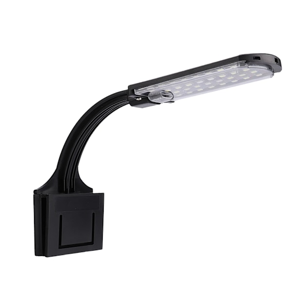 Akvarie LED-lys til vandplanter, lampe med klips