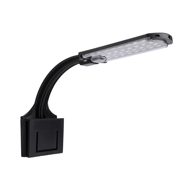 Akvarium LED-lampa för vattenväxter, klämfäste