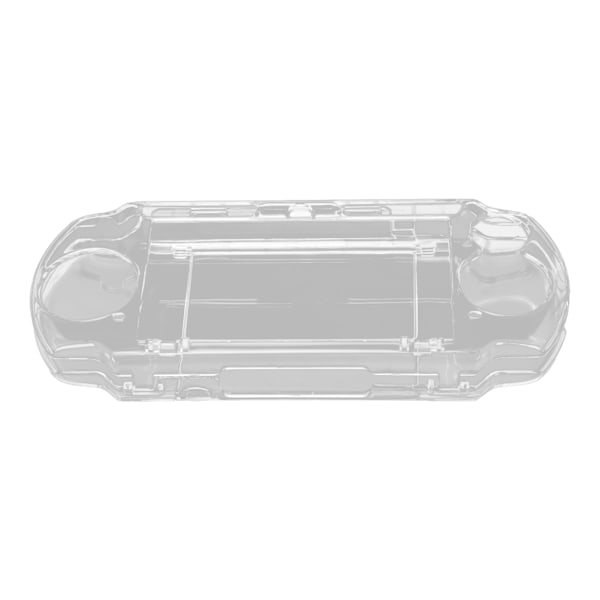Universellt skyddande fodral snyggt förhindrar halkning stöttåligt transparent skyddande skal med filmfäste för PSP