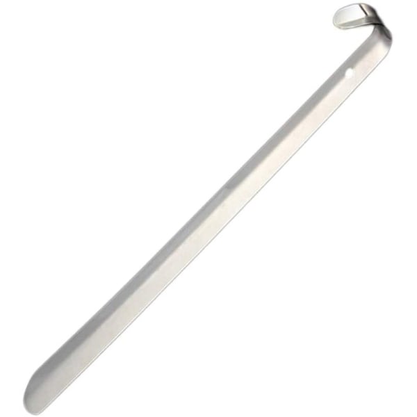 Long Handled Metal Shoe Horn-Heavy Duty Steel for Boots and