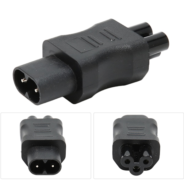 IEC320 C8 till IEC320 C5 Konverter 10A 250V 2.5A 250V Strömkabeladapter för Laptopströmadapter UPS Server 4st