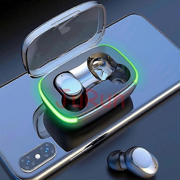 Kompatibel med Bluetooth-øretelefon Trådløst Bluetooth-headset Bluetooth-øretelefoner