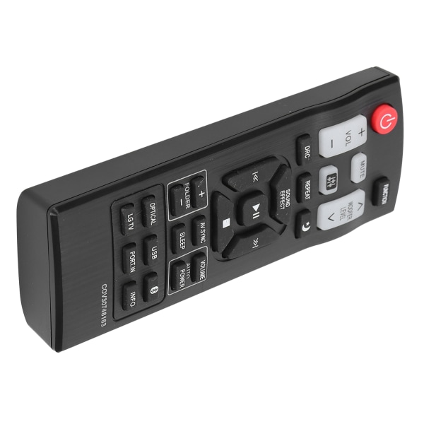 COV30748163 Fjärrkontroll ABS Svart Soundbar Controller Delar Ersättning för LG Soundbar