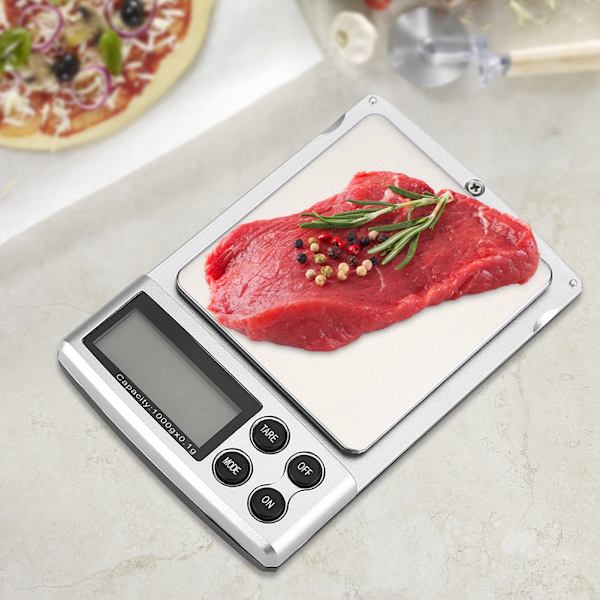 1kg/0,1g LCD-skærm elektronisk digital lommejuveler madvægt
