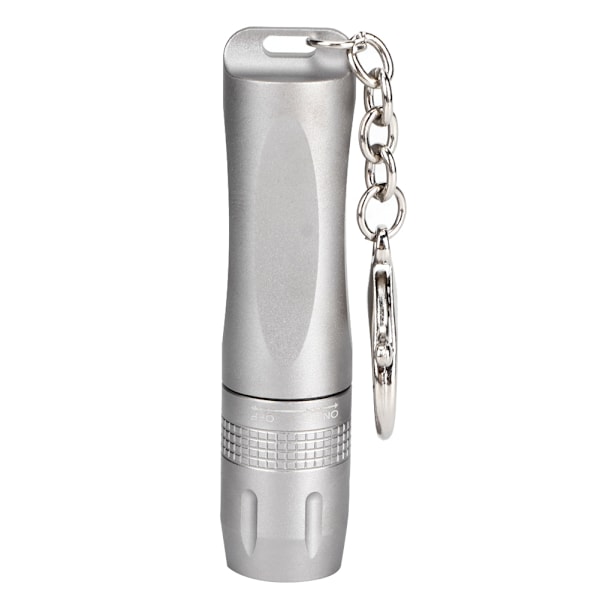 Mini kannettava LED-alumiiniseos taskulamppu avaimenperällä