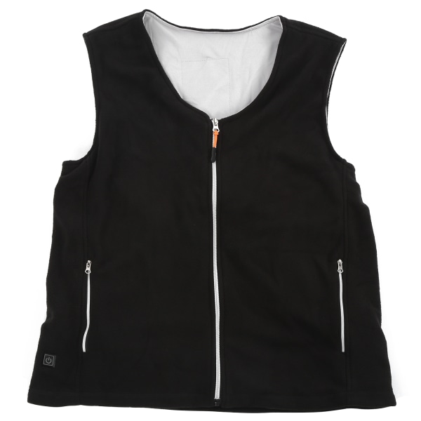 Vinter Hold Varme Vest Utendørs Unisex USB Polyester Elektrisk Oppvarming Smart Varm Vest