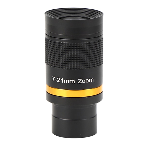 Astronomisk Teleskop 7-21mm Kontinuerlig Zoom Okular Observation 1,25 Tommer/31,7 MM Sort