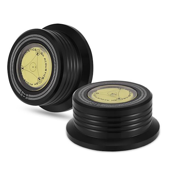 50Hz pladespiller plade stabilisator klemme med boble niveau til LP vinyl pladespiller