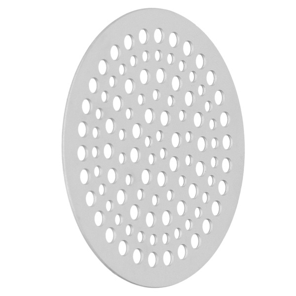 Gulvafløbsfilter i rustfrit stål, rundt afløbsbrusersi, netstykke, antiblokering (68 mm)