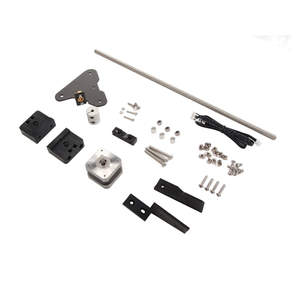 Dubbel Z-axel-sats Stabil struktur Stark metall Enkel installation Ledskruvsuppgraderingssats för Ender 3 Pro V2 3D-skrivare