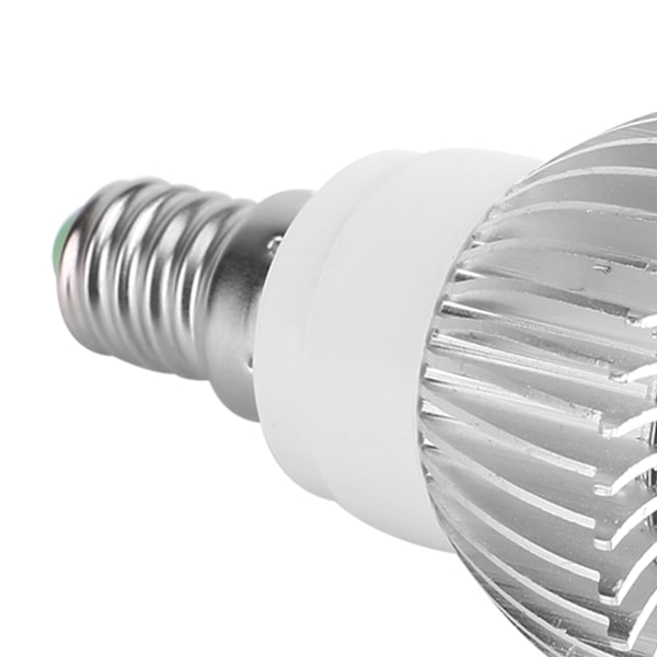 Full Spectrum 85-265V 18W 18 LED Växtlampa Blomma Växt Hydroponisk Tillväxtlampa (E14)