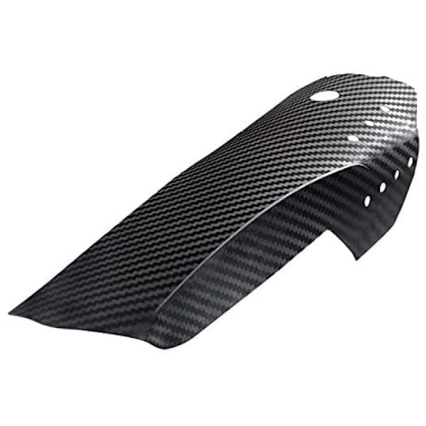 Mountainbike Stänkskärm, Ultralätt Design med Kolfibermönster, Snabbfäste för Mud- och Vattenskydd för Allväderscykling (2-delar)