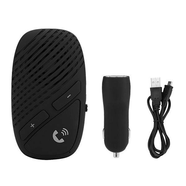Handsfree Bluetooth trådlös ljudmusikspelare högtalaradapter för mobiltelefon i bilen