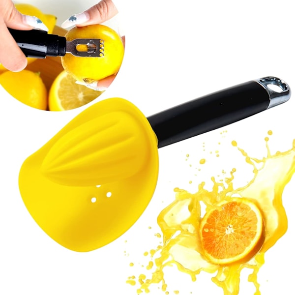 Unik Hopper Manuell Citruspress, Lätt att Rengöra Verktyg med BPA-Fri Konstruktion, Portabel Design för Utomhusaktiviteter, Perfekt Följeslagare För Din