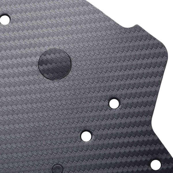 Cykelstänkskärmar, snabbfäste, skydd mot lera och vatten med 3D-textur, enkla att installera för alla cykelmodeller (2-delar)