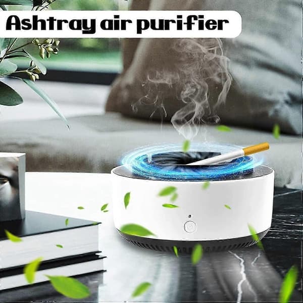 Luftrensende askebæger, elektrisk askebæger, luftrensning-2025