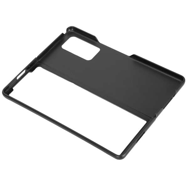 Läderfodral för Samsung Galaxy Z Fold 2 Stötsäkert telefonskyddsskal Svart