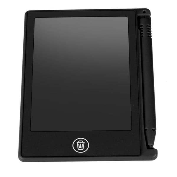 GETIT LCD 4,5 tommer håndskrift-tablet sort letvægts skriveplade