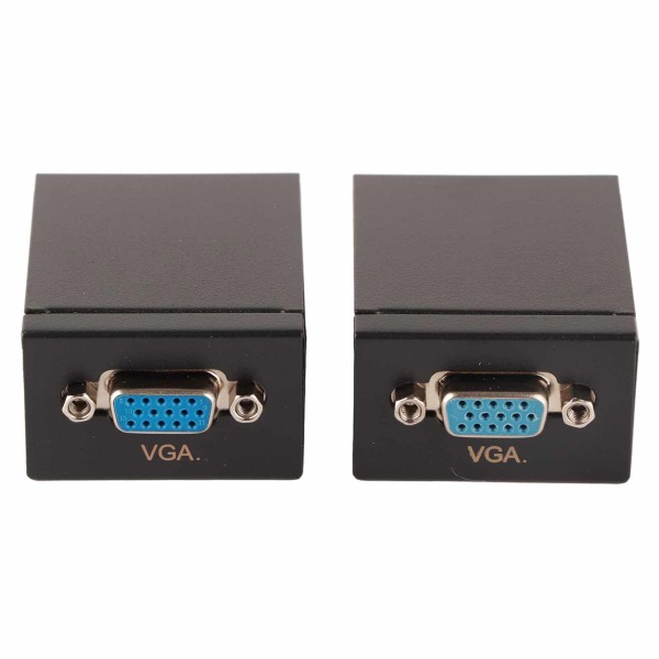 60M VGA RJ45 Extender Sender og Mottaker CAT‑5 / 6 Ethernet-kabel