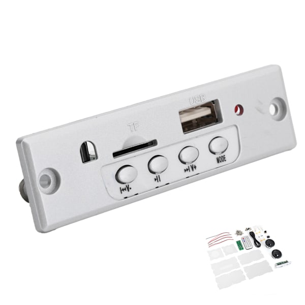 DIY Bluetooth-högtalarlådesats Liten röststyrningsljus elektronisk ljudförstärkarsats