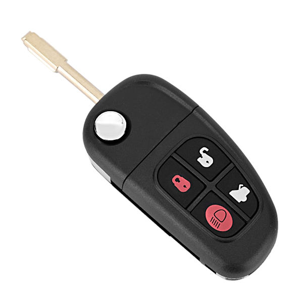 4-knappars 433Mhz fjärrkontroll NHVWB1U241 för Jaguar med 60 glaschip biltillbehör