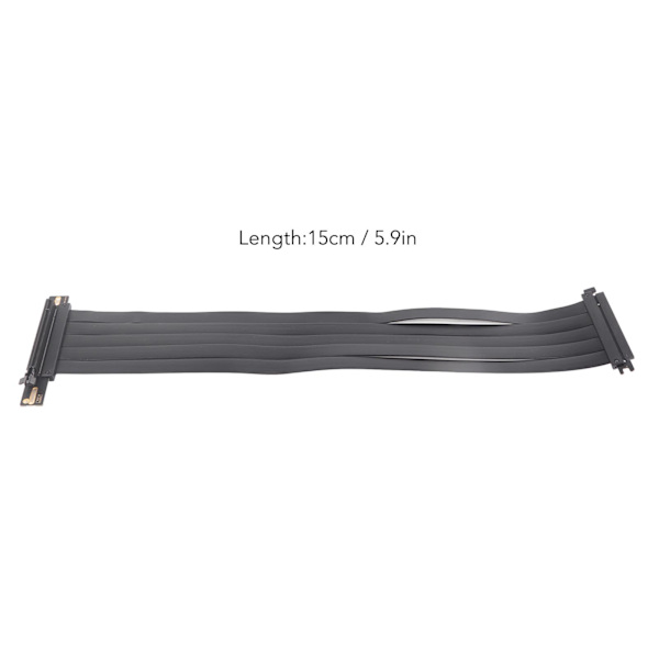 PCIE 4.0 X16 Extender Højre Vinkel 64GB/s Afskærmet Plug and Play GPU Forlængerkabel til RTX4090 RTX3090ti RTX3090