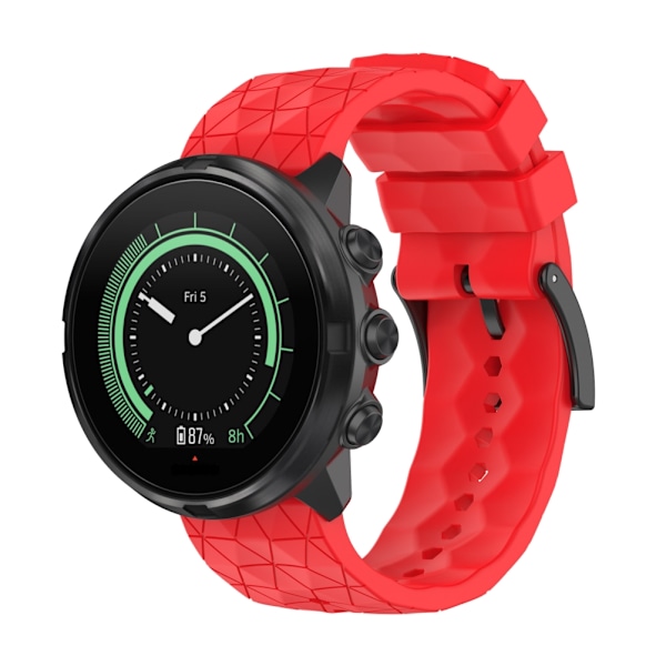Silikonband Kompatibelt med Suunto 9 Smartwatch GPS/för SUUNTO 9 Baro Sport Handledssensorersättning