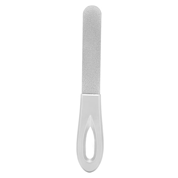 Nagelfil Dubbelsidig Design Liten Bärbar Stark Praktisk Rostfritt Stål Nagelfil för Hemma Nagelsalonger Resor