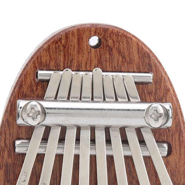 Miniatyr tummepiano söt bärbar fingerkalimba med 8 tangenter för barn vänner på semester