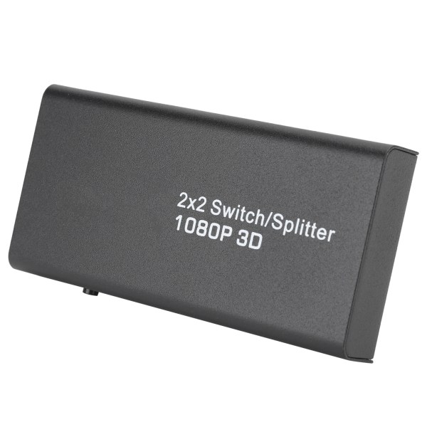 2 x 2 HDMI-fordeler understøtter 1080P computerspilmaskine til at vise billedoutput 100-240V