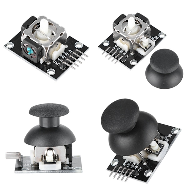 5 st Dual-axis joystickmodul för PS2 spelkontroll Gamepad kontrollspaksensor för Arduino