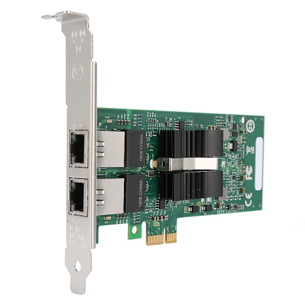 Til INTEL 82576-T2 Gigabit PCI e Dual Port Netværksadapterkort Desktop 1000Mbps Server NIC LED