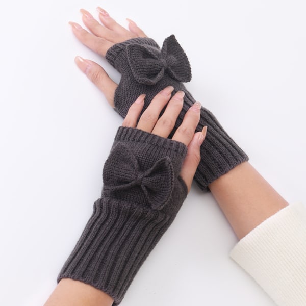 Vinter Fingerless Hansker Halv Finger Hanske Høst og Vinter