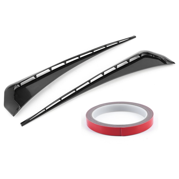 Universal Car Fender Vent Cover Stickers Dekorativa Strip Passar för Honda Civic