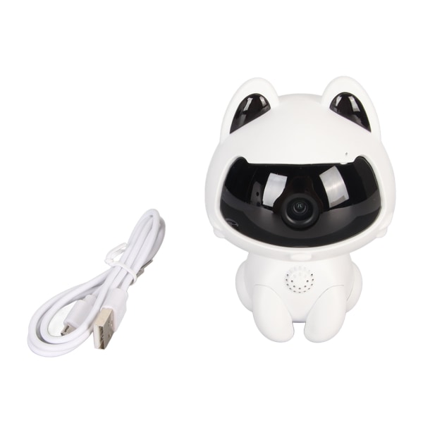 2MP 1080P langaton WiFi-vauvamonitori IR-yönäöllä, 2-suuntainen puhe, vauvamonitori IP-kamera V380pro-sovellukselle