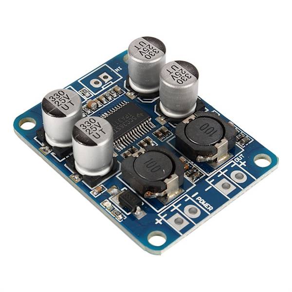 TPA3118 PBTL mono digital förstärkarkort 1X60W 12V 24V POWER AMP