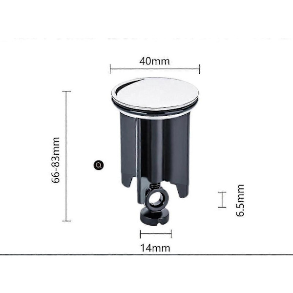GETIT Universal diskbänkspropp, Universal diskbänkspropp 40 mm diskbänkspropp diskbänkspropp