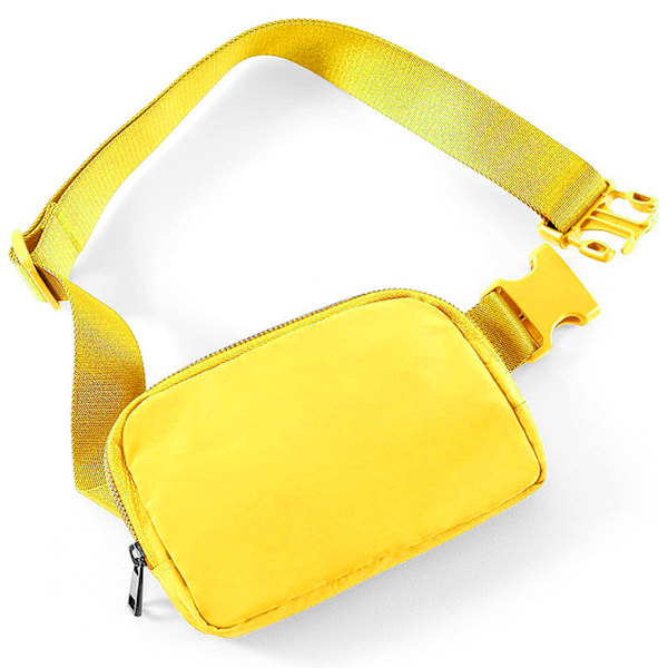 Outdoor Sports Fitness Crossbody Waist Pack - Yellow