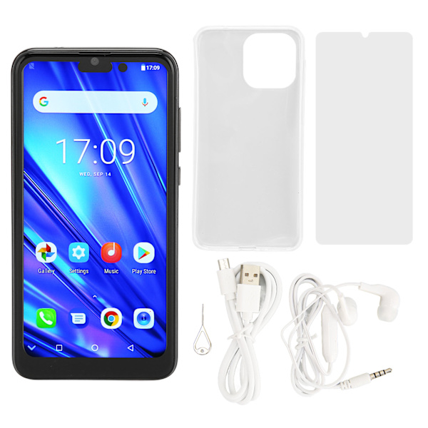 IP14 Pro -älypuhelin 6,1 tuuman 4 Gt RAM 32 Gt ROM Ultrathin kasvojentunnistus Dual Card Dual Standby -matkapuhelin Android 10.1:lle