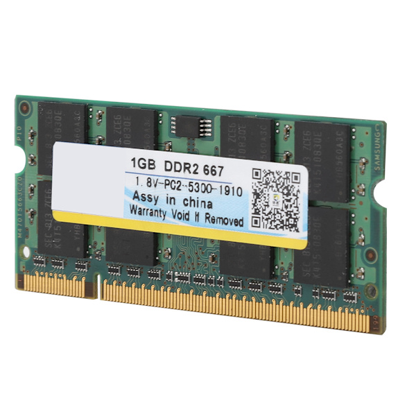 Xiede DDR2 667 1.8V 1GB hukommelsesmodul RAM-modul fuldt kompatibel til bærbar computer