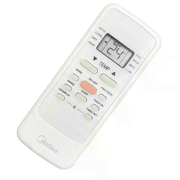 Begagnad original RG51F4(2)/E kompatibel med Midea luftkonditioneringsfjärrkontroll RG51F4/E