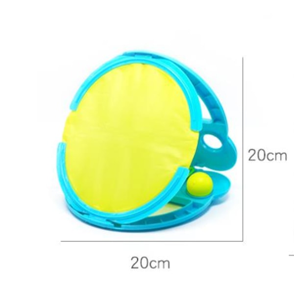 Rolig Design, Långvarig Hållbarhet, Strandracketleksak, Kasta och Fånga Spelset, Lätt att Spela, Mångsidig Funktionalitet, Sport & Strand & Fest