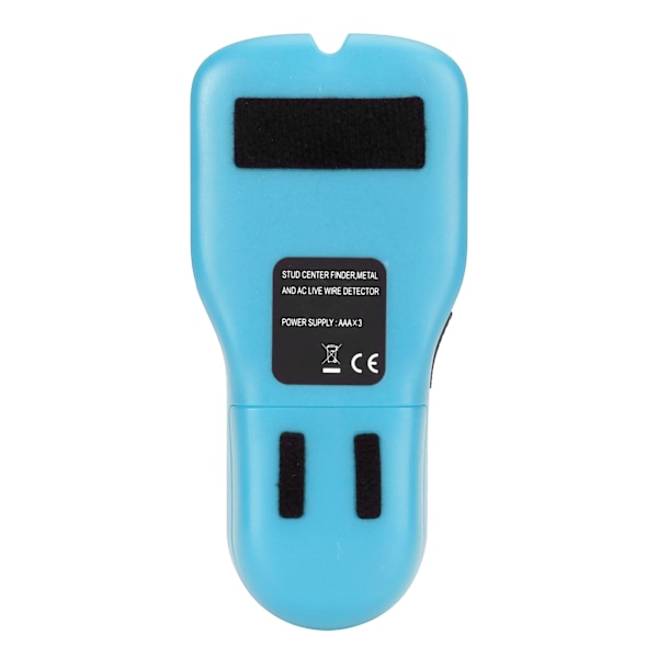 3 i 1 Vegg-skanner Finder Multifunksjonell Bærbar LCD Digital Vegg Metall Tre Studs Detektor Blå