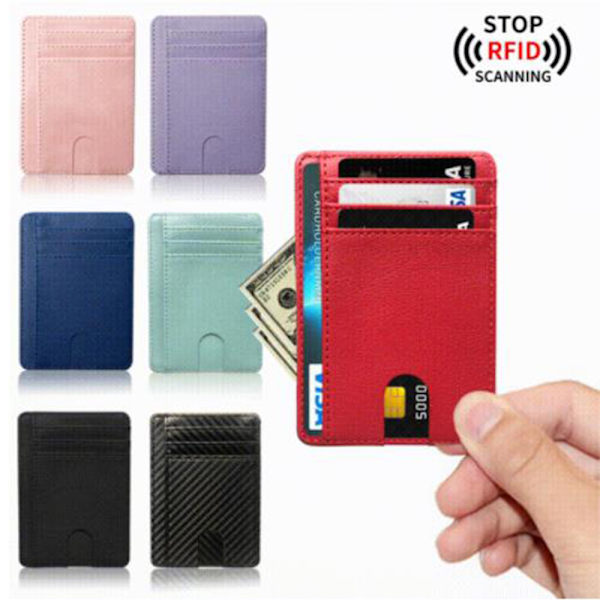 RFID anti-demagnetiseringskortklämma skyddshylsa